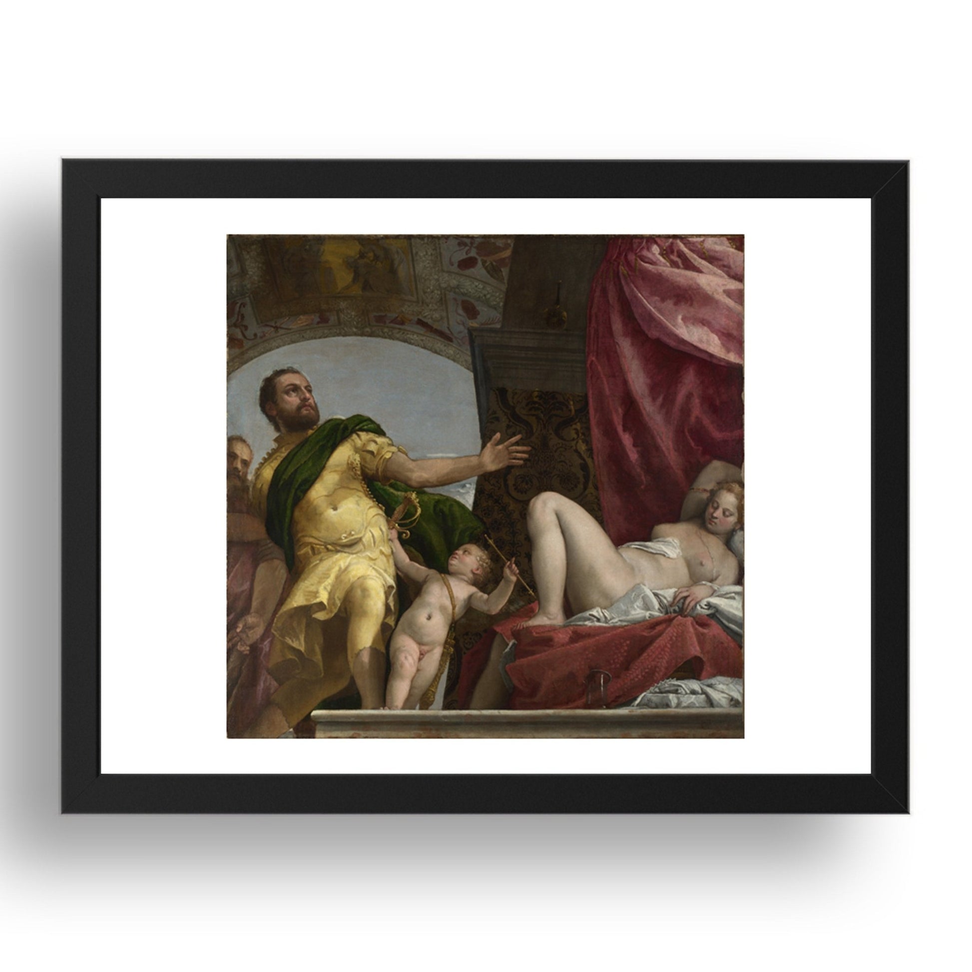 Paolo Veronese: Respect, Poster in 17x13"(A3) Frame