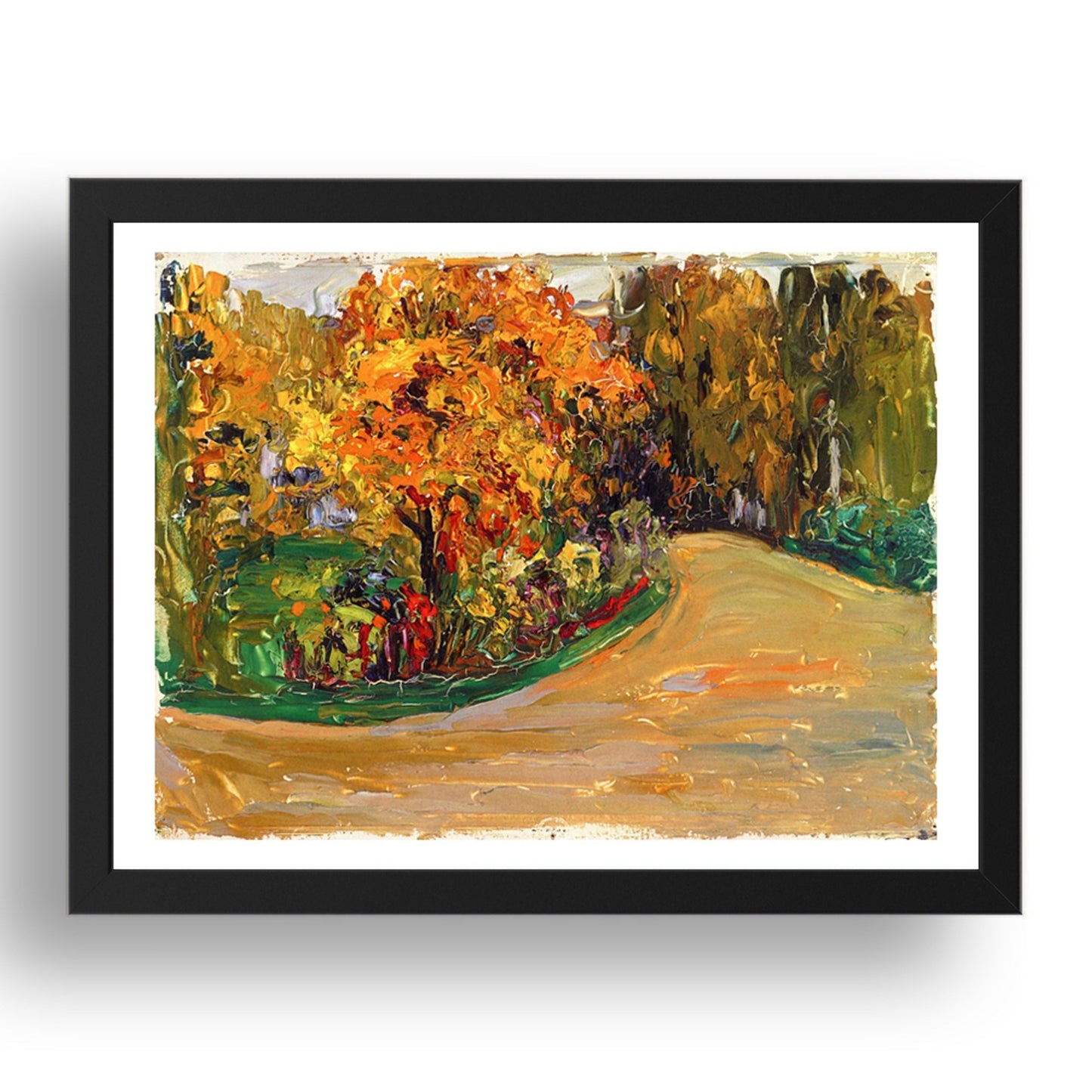Park in Autumn 1903 by Wassily Kandinsky, 17x13" Frame