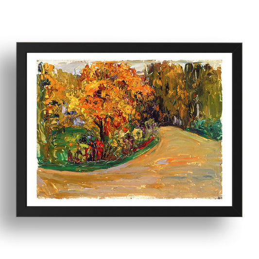 Park in Autumn 1903 by Wassily Kandinsky, 17x13" Frame