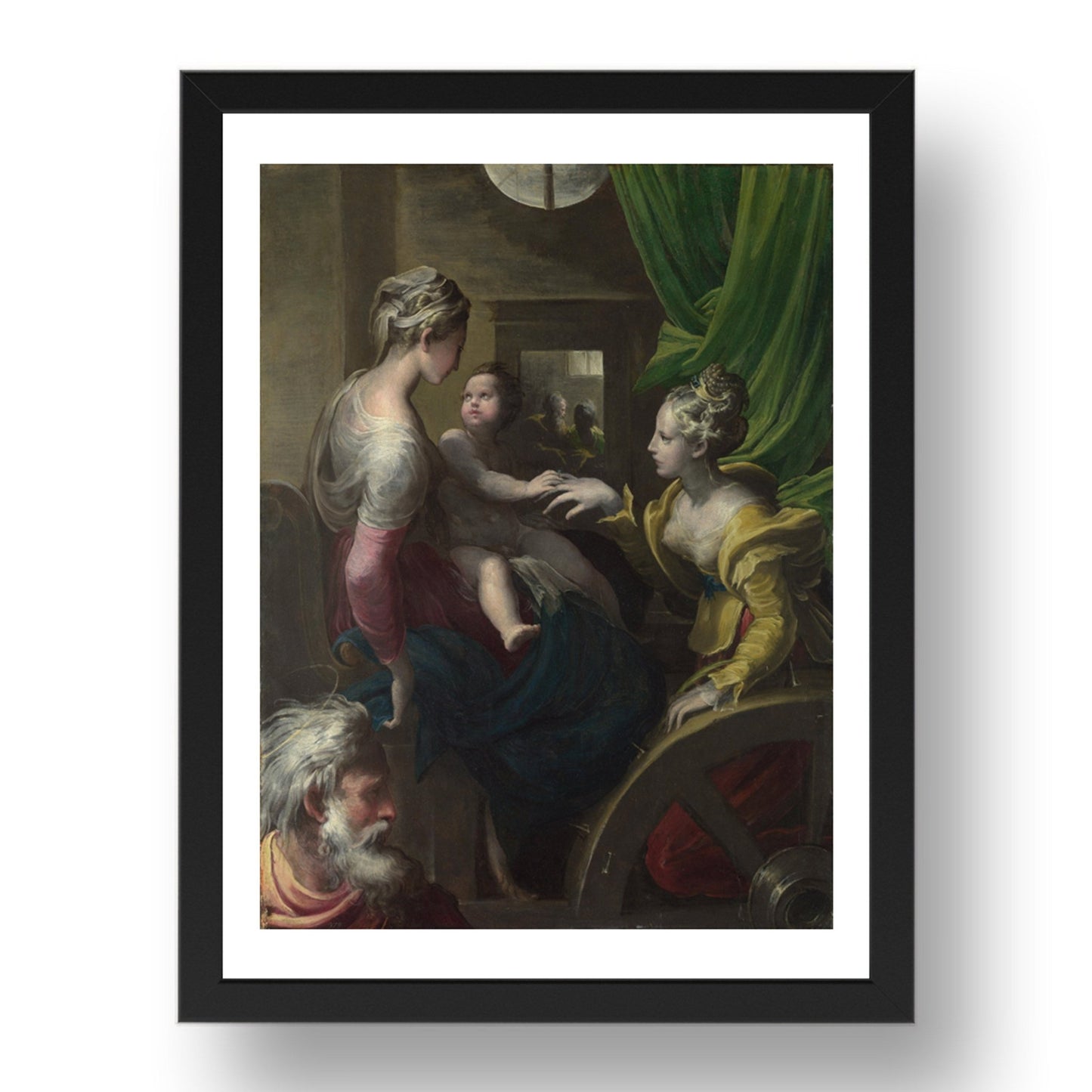 Parmigianino: The Mystic Marriage of Saint Catherine, Poster in 17x13"(A3) Frame