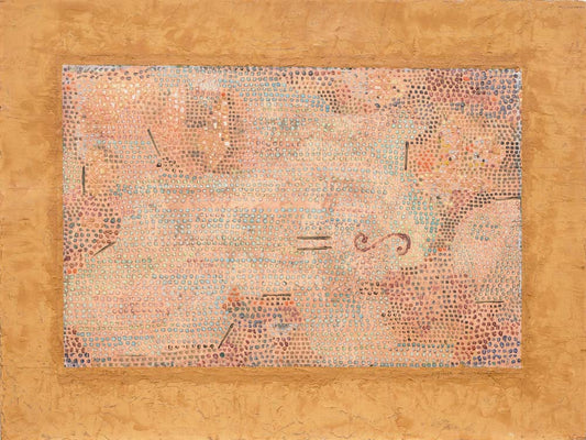 Paul Klee - Equals Infinity, vintage art, modern poster print