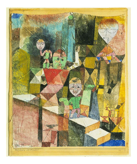 Paul Klee - Introducing the Miracle, 16x12" (A3) Poster Print