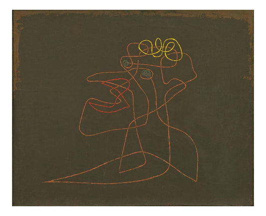 Paul Klee - Or The Mocked Mocker, 16x12" (A3) Poster Print