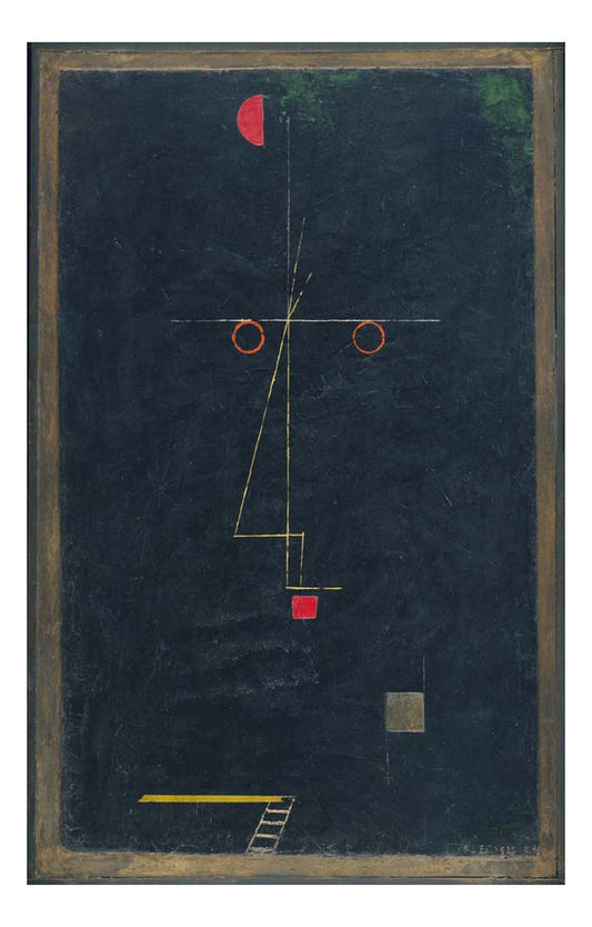 Paul Klee - Portrait of an Artist, 16x12" (A3) Poster Print