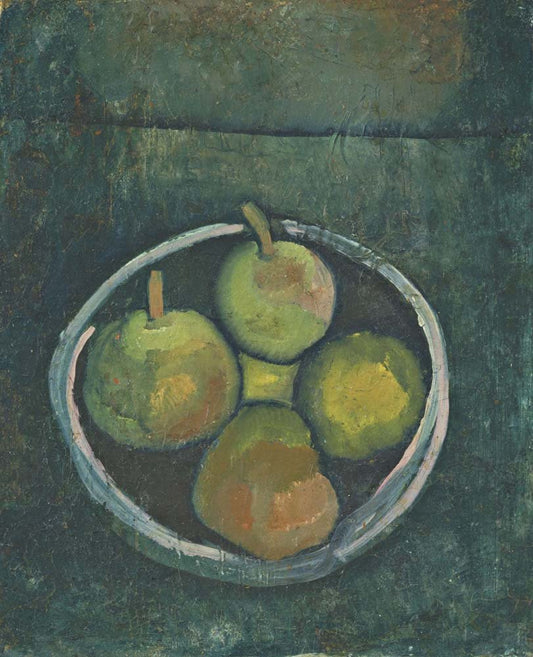 Paul Klee - Still Life with Four Apples, vintage art, modern poster print