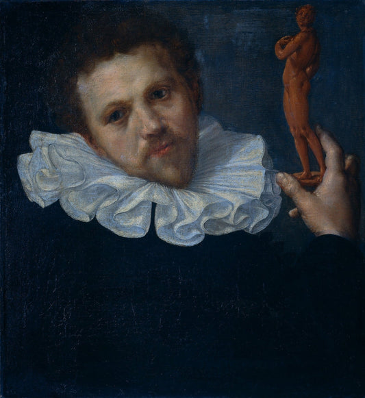 Paulus van Vianen (1550-1613) Goldsmith, vintage artwork by Cornelis Ketel, 12x8" (A4) Poster