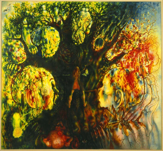 Pavel Tchelitchew - Hide-and-Seek, vintage art, modern poster print