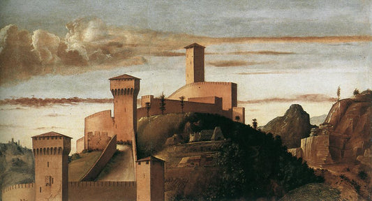 Pesaro Altarpiece (detail), vintage artwork by Giovanni Bellini, A3 (16x12") Poster Print
