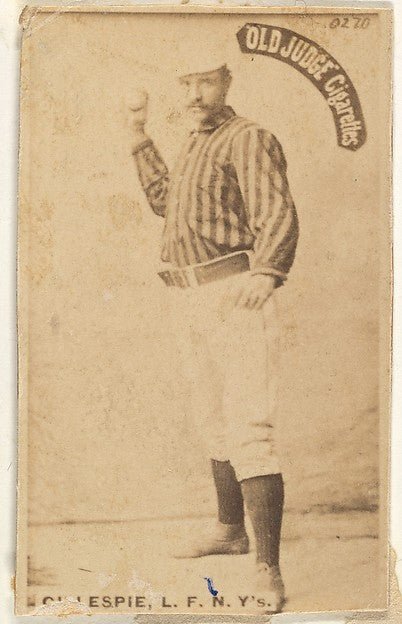 Pete Gillespie Left Field New York from the Old Judge serie-16x12"(A3) Poster