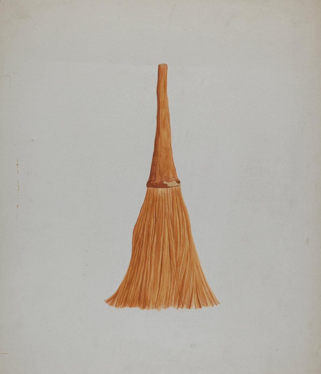 Peter Antonelli:Shaker Broom,16x12"(A3) Poster