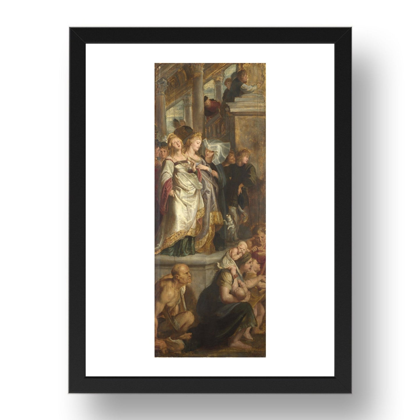 Peter Paul Rubens: Three Female Witnesses, Poster in 17x13"(A3) Frame