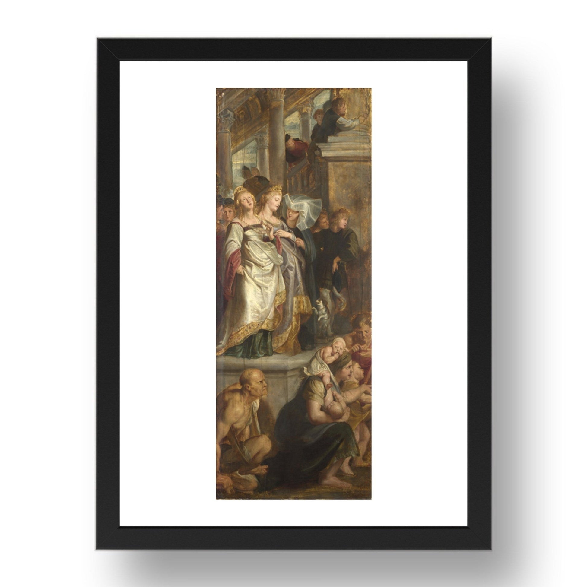Peter Paul Rubens: Three Female Witnesses, Poster in 17x13"(A3) Frame