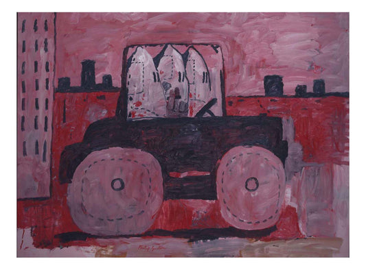 Philip Guston - City Limits, 16x12" (A3) Poster Print