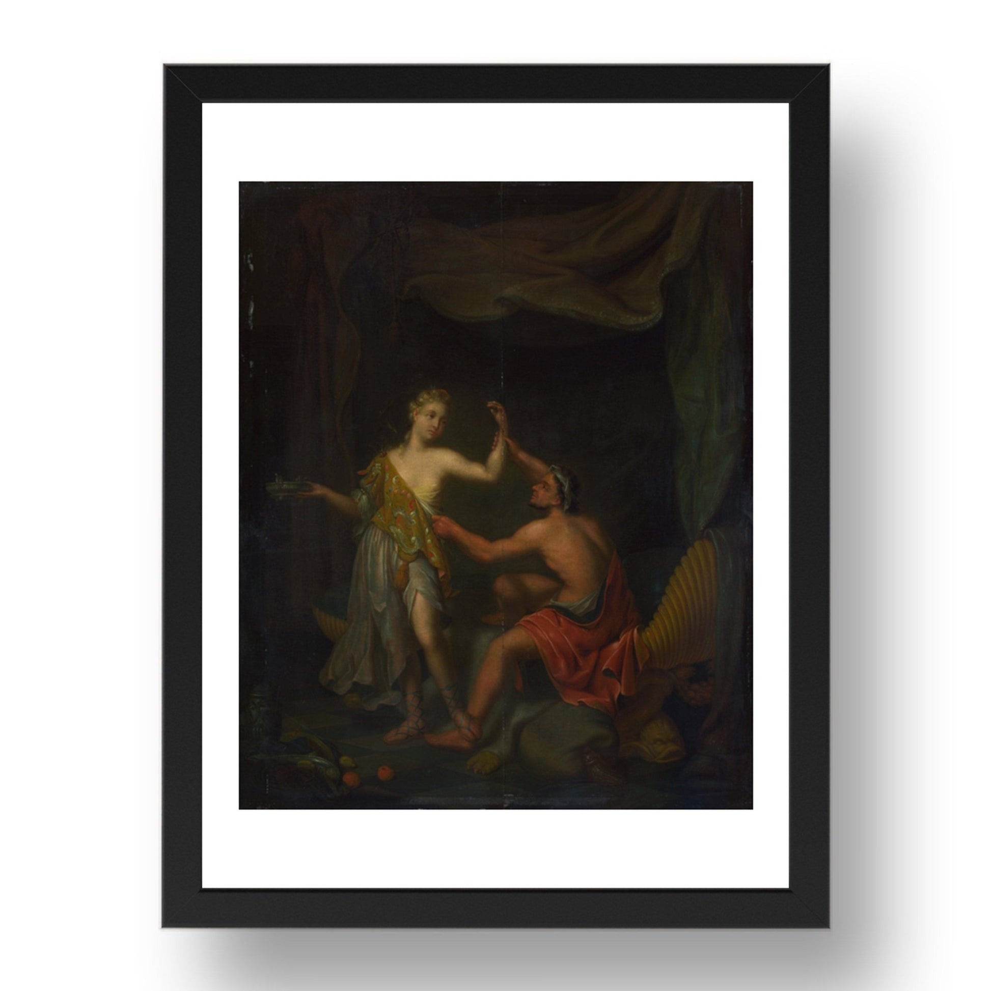 Philip van Santvoort: The Rape of Tamar by Amnon, Poster in 17x13"(A3) Frame