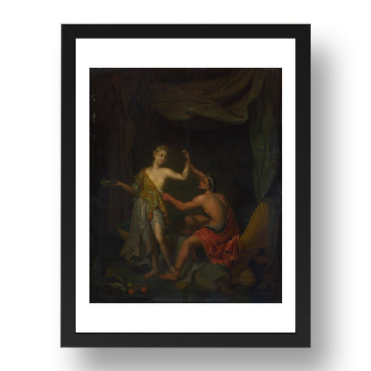 Philip van Santvoort: The Rape of Tamar by Amnon, Poster in 17x13"(A3) Frame