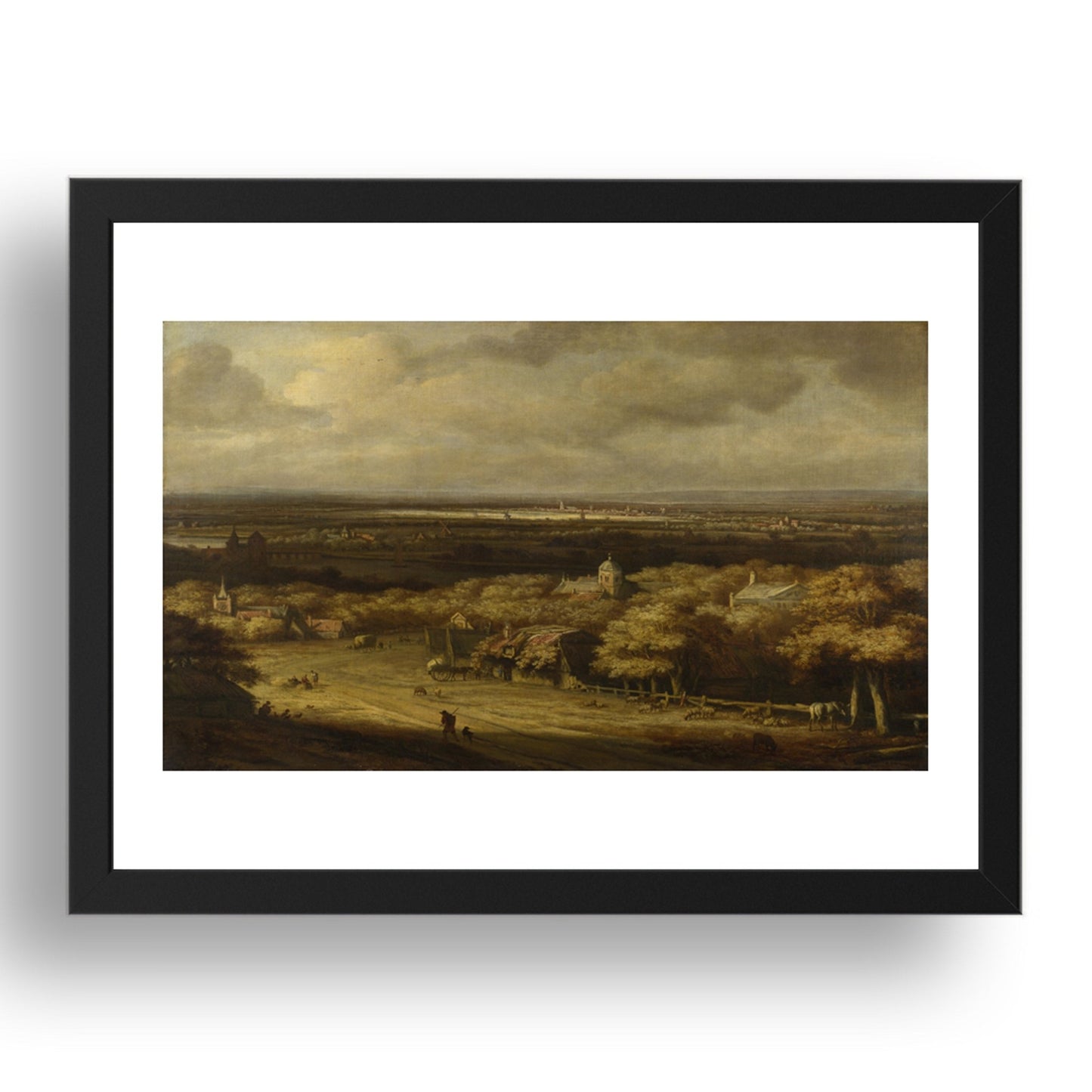 Philips Koninck: An Extensive Landscape, Poster in 17x13"(A3) Frame