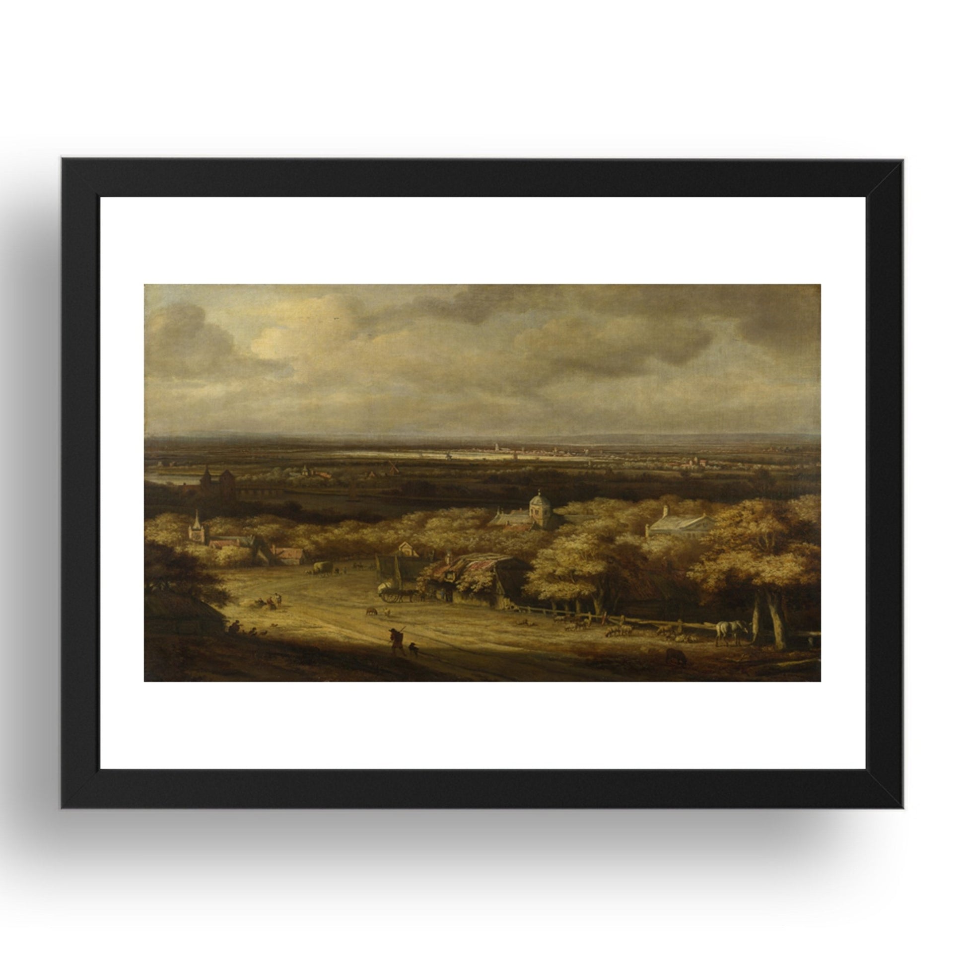 Philips Koninck: An Extensive Landscape, Poster in 17x13"(A3) Frame