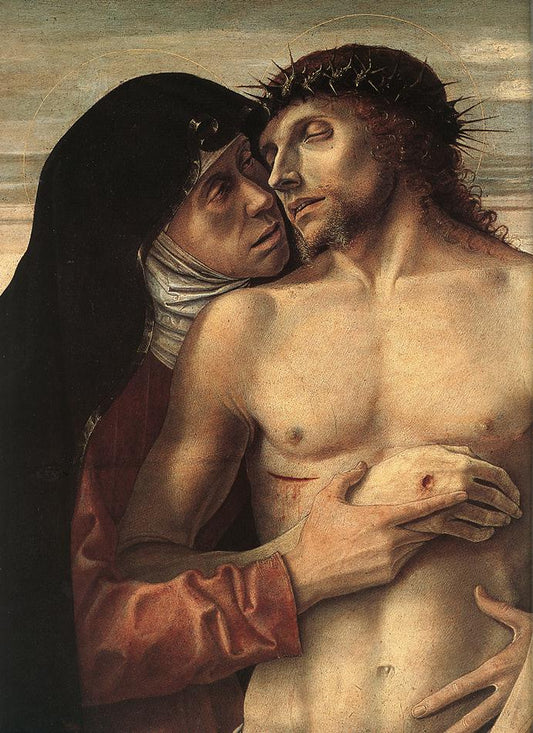 PietÃ  (detail), vintage artwork by Giovanni Bellini, A3 (16x12") Poster Print
