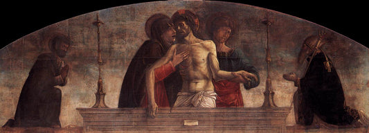 Pietà , vintage artwork by Giovanni Bellini, A3 (16x12") Poster Print