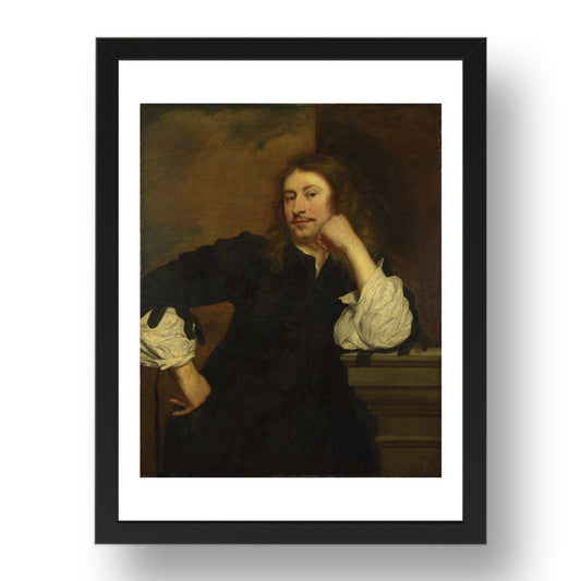 Pieter Franchoijs: Portrait of Lucas Fayd'herbe, Poster in 17x13"(A3) Frame