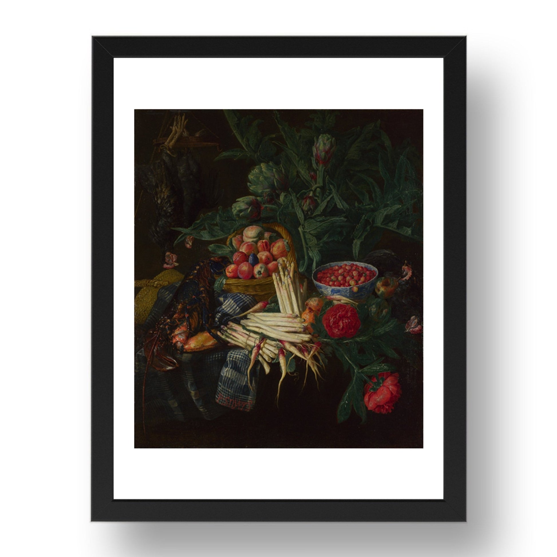 Pieter Snijers: A Still Life, Poster in 17x13"(A3) Frame