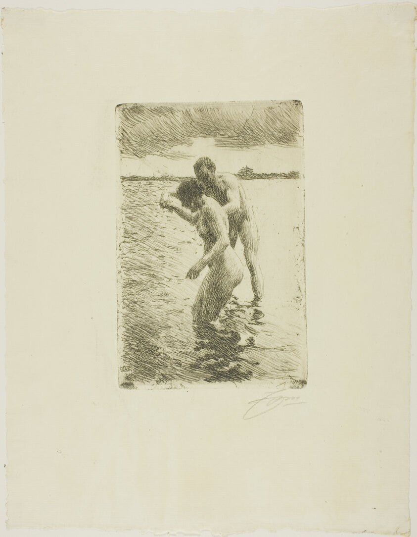 Pilot by  Anders Zorn, 23x16"( A2 size) Poster Print