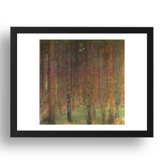 Pine Forest II 1901 by Gustav Klimt, 17x13" Frame