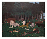 Holy mountain iii hirshhorn by Horace Pippin, Classic African American artwork, 16x12" (A3) Poster Print