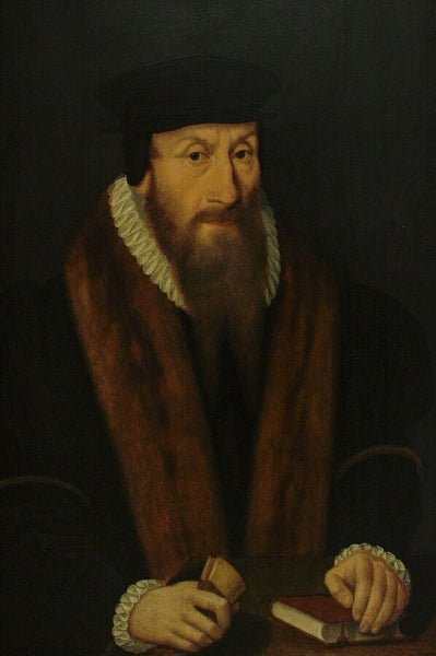 Portrait of a 78-year Old Man, vintage artwork by Bartholomäeus Bruyn the Younger, A3 (16x12") Poster Print