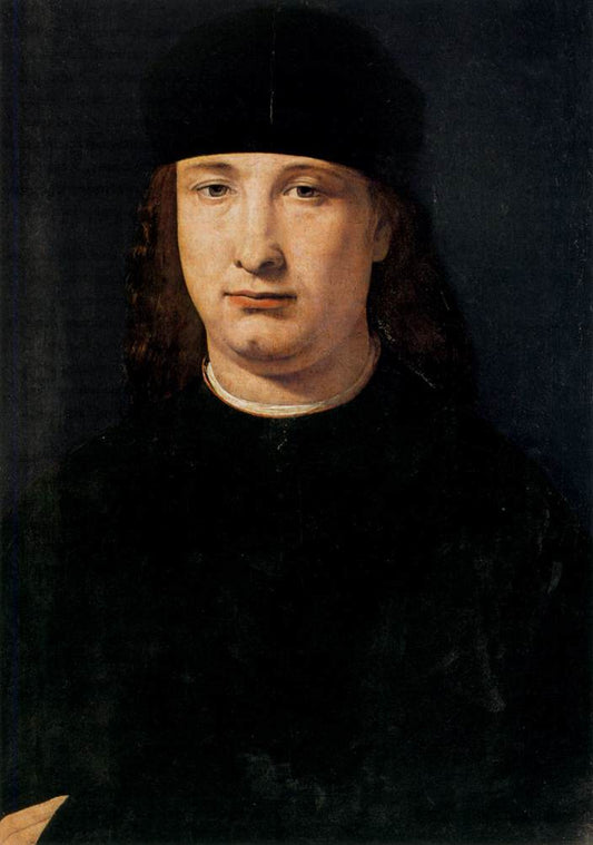 Portrait of a Notable, vintage artwork by Giovanni Antonio Boltraffio, A3 (16x12") Poster Print