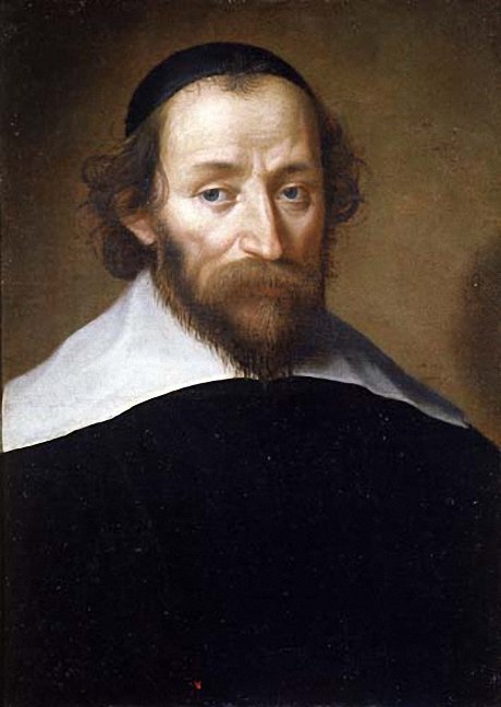Portrait of Claude-Nicolas Fabri de Peiresc, vintage artwork by Louis Finson, 12x8" (A4) Poster