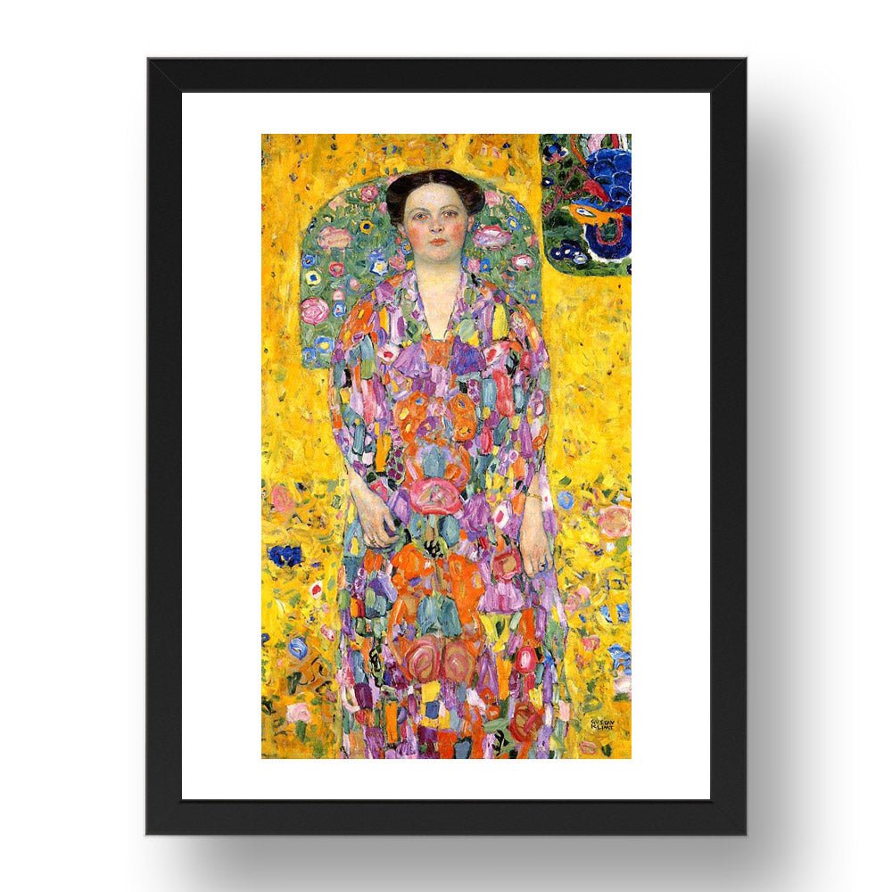 Portrait of Eugenia (Mada) Primavesi circa 1914 by Gustav Klimt, 17x13" Frame