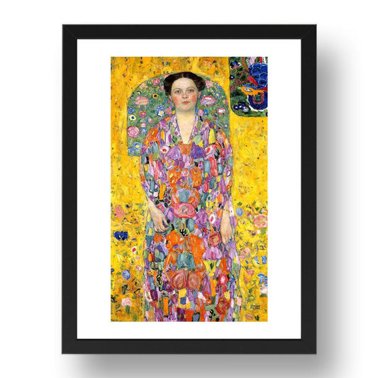 Portrait of Eugenia (Mada) Primavesi circa 1914 by Gustav Klimt, 17x13" Frame