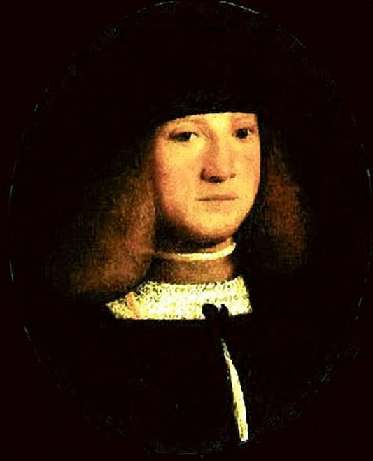 Portrait of Francesco Melzi, vintage artwork by Giovanni Antonio Boltraffio, A3 (16x12") Poster Print