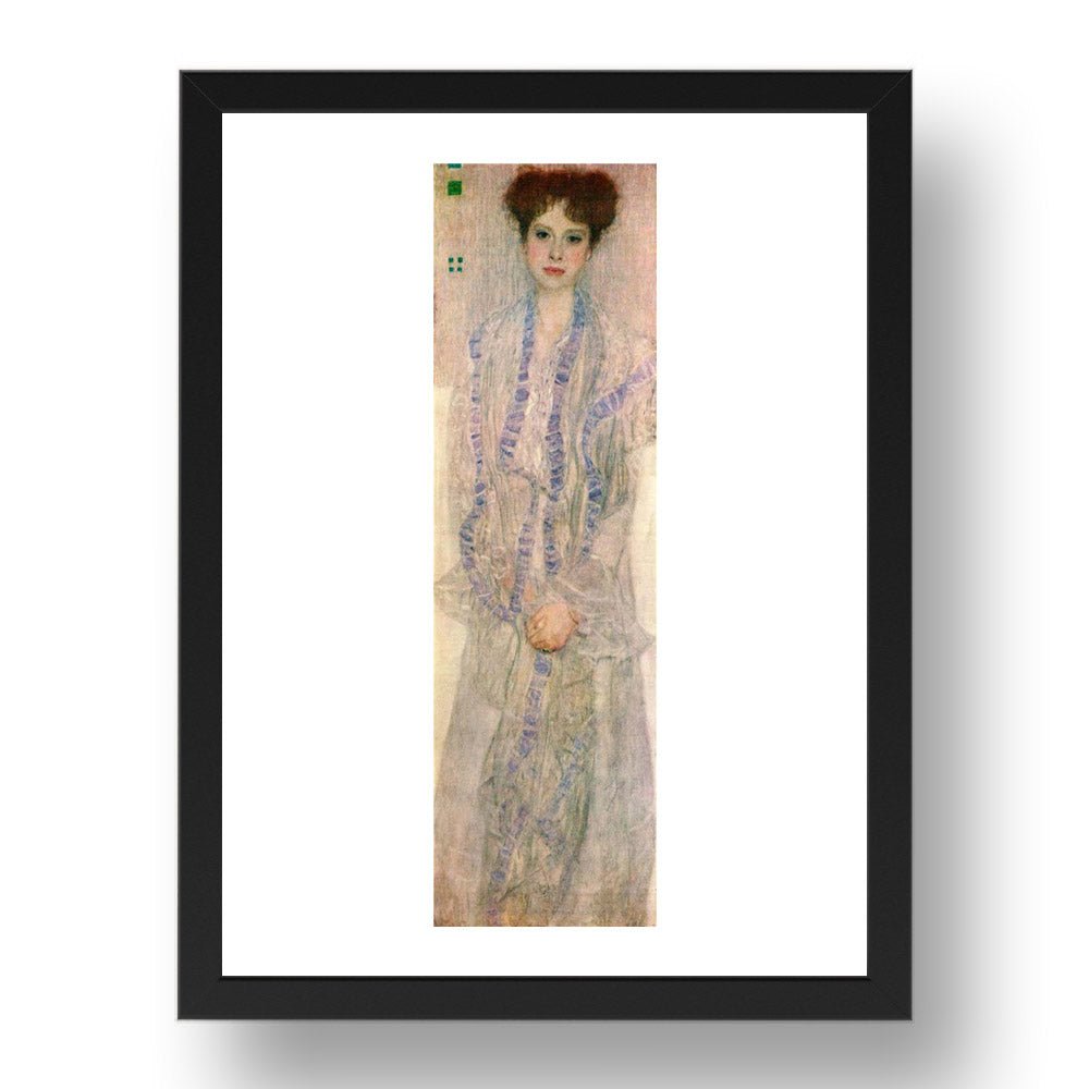 Portrait of Gertha Felssovanyi 1902 by Gustav Klimt, 17x13" Frame