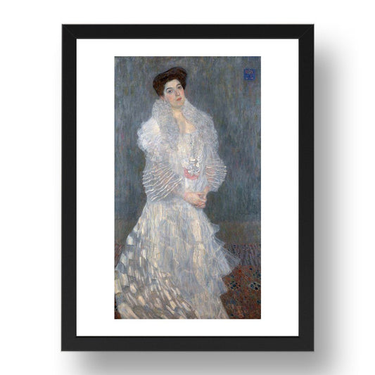 Portrait of Hermine Gallia 1904 by Gustav Klimt, 17x13" Frame