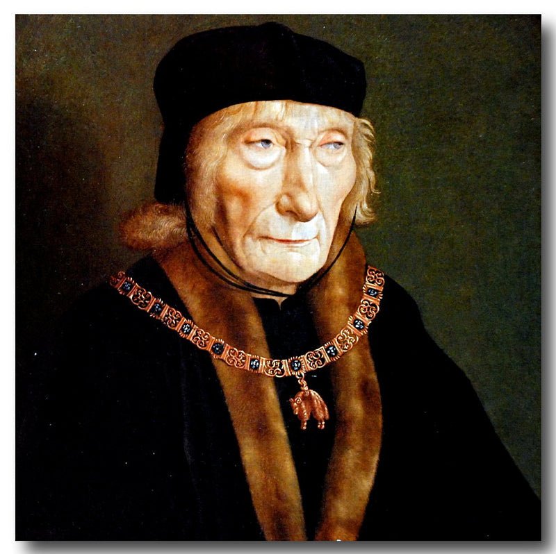 Portrait of Jan, First Count of Egmond (1438-1516), vintage artwork by Master of Alkmaar, A3 (16x12") Poster Print
