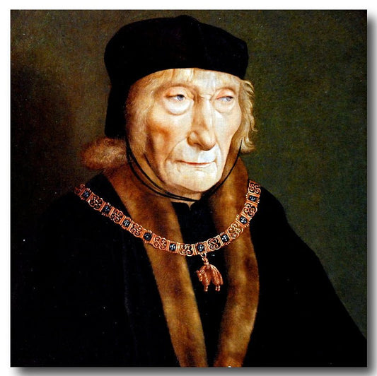 Portrait of Jan, First Count of Egmond (1438-1516), vintage artwork by Master of Alkmaar, A3 (16x12") Poster Print