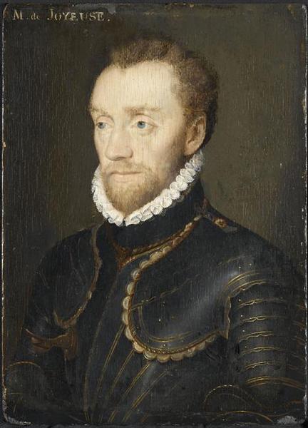 Portrait of Louis I of Bourbon, Prince of Conde, vintage artwork by French School 16th Century - Unknown, A3 (16x12") Poster Print
