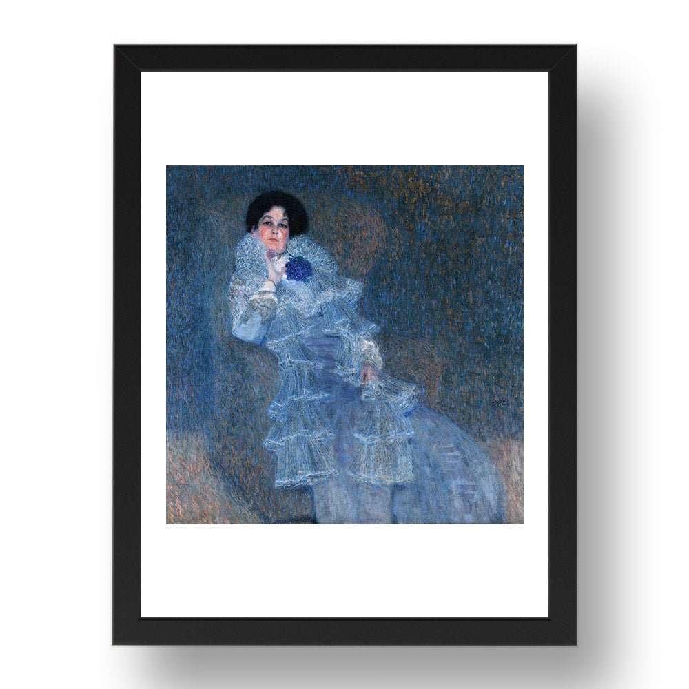 Portrait of Marie Henneberg 1901 1902 by Gustav Klimt, 17x13" Frame