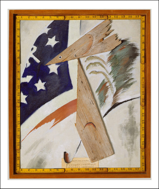 Portrait of Ralph Dusenberry 1924 by Arthur Dove, vintage art, modern poster print