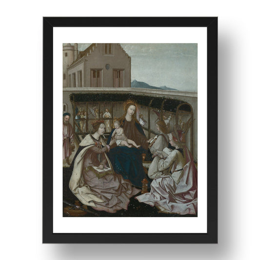 Portuguese: The Mystic Marriage of Saint Catherine, Poster in 17x13"(A3) Frame