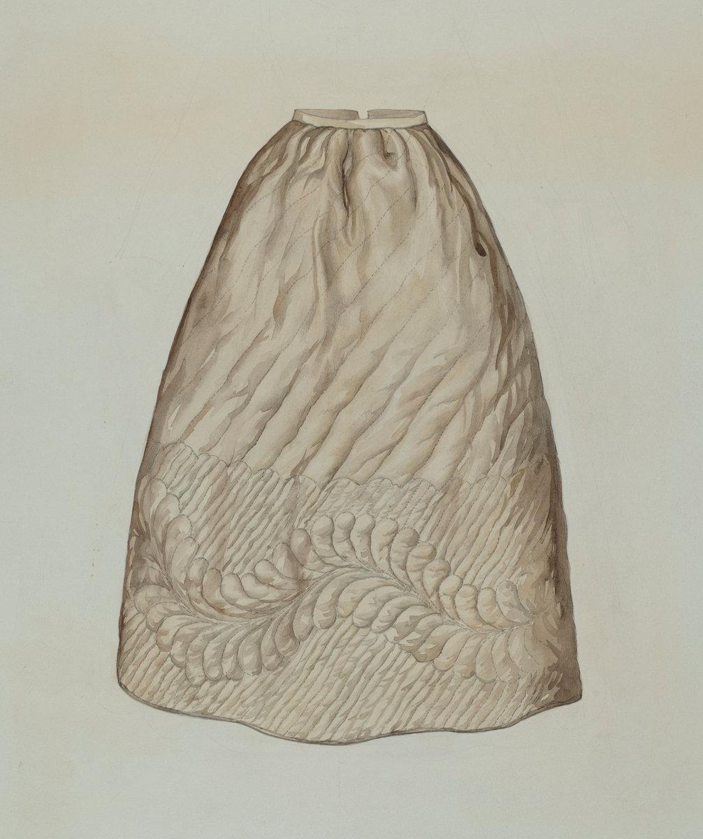 Randolph F. Miller:Skirt,16x12"(A3) Poster