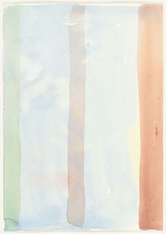 Raoul De Keyser - Forcalquier A1, vintage art, modern poster print