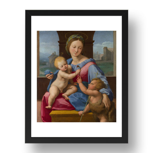 Raphael: The Garvagh Madonna, Poster in 17x13"(A3) Frame