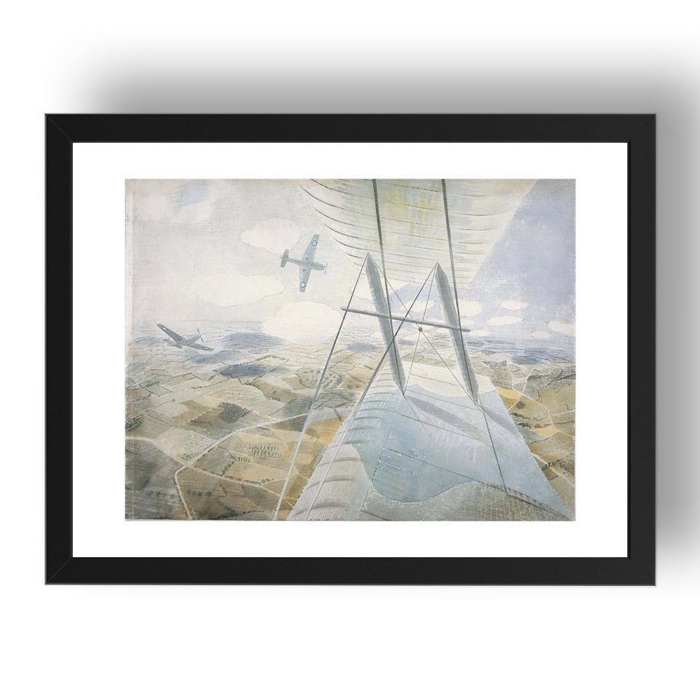 ravilious_hurricane_in_flight s by Eric Ravilious, 17x13" Frame