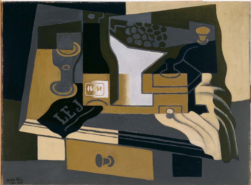 coffee grinder by Juan Gris, 1920, 12x8" (A4) Poster