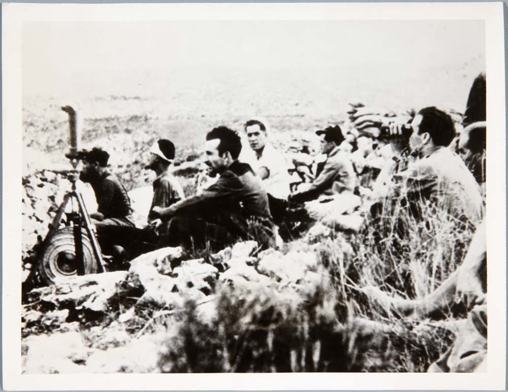 observation post by Unknown, 1937, 12x8" (A4) Poster