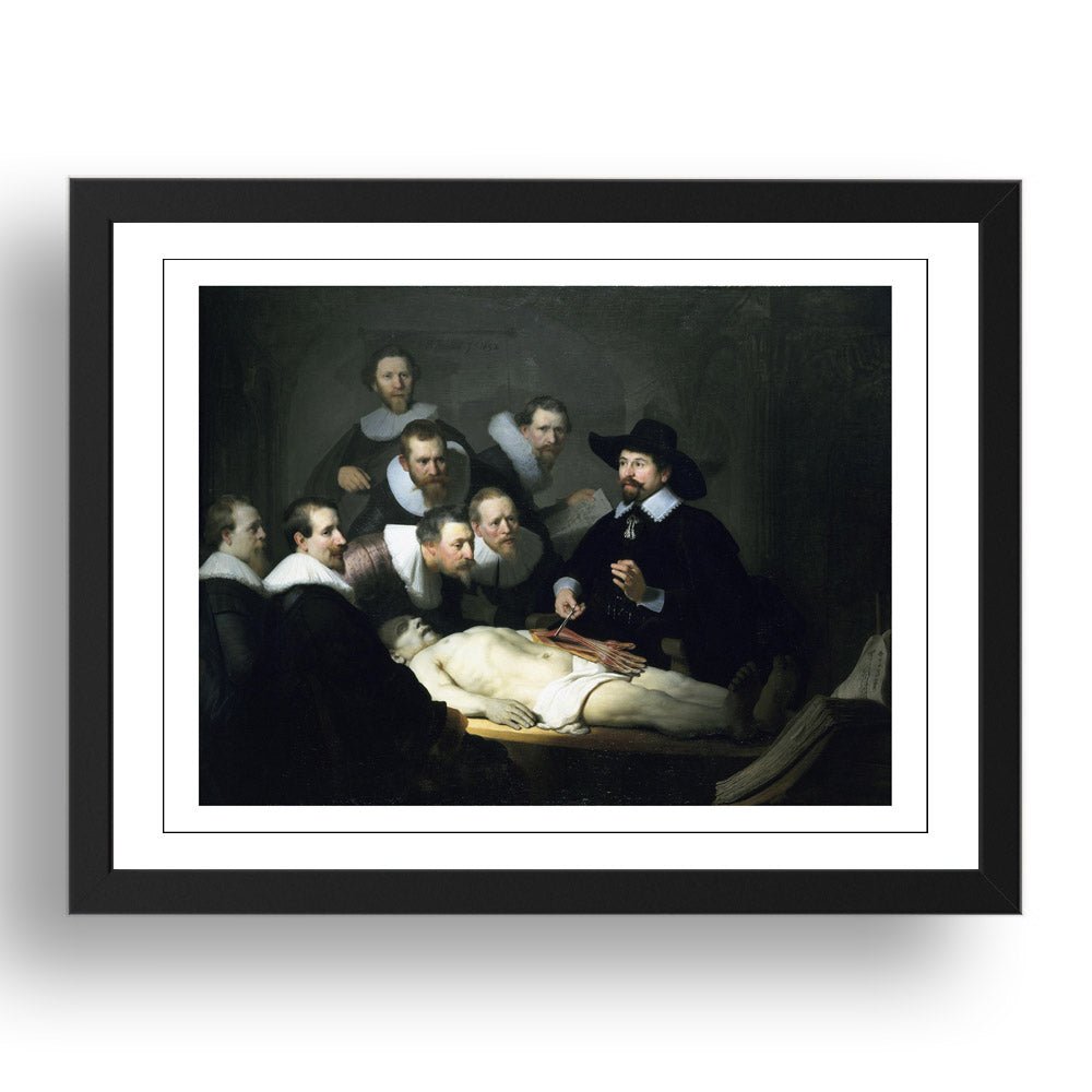 Rembrandt  - Syndics Draper's Guide [1662], vintage art, A3 (16x12") Poster Print
