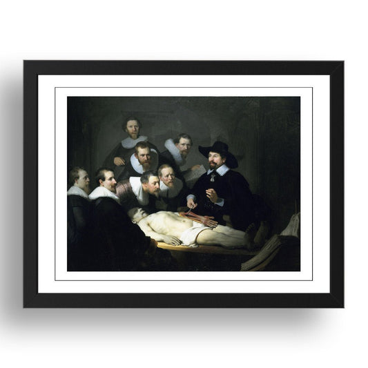 Rembrandt  - Syndics Draper's Guide [1662], vintage art, A3 (16x12") Poster Print